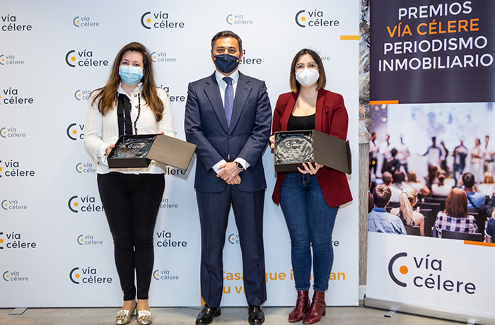 Vía Célere entrega premios de periodismo inmobiliario